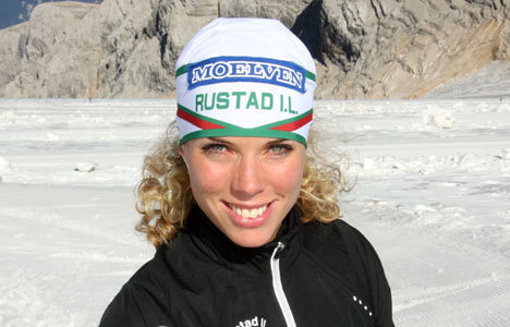 SANDRA HANSSON var sjuka, strax före Ingrid Vikman i norska BUL-sprinten. Foto: PRIVAT SANDRA HANSSON var sjuka, strax före Ingrid Vikman i norska BUL-sprinten. Foto: PRIVAT
