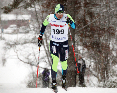 ANNA SIMBERG är en av många svenska åkare i Tour de Ski China under nyår. Foto: KJELL-ERIK KRISTIANSEN