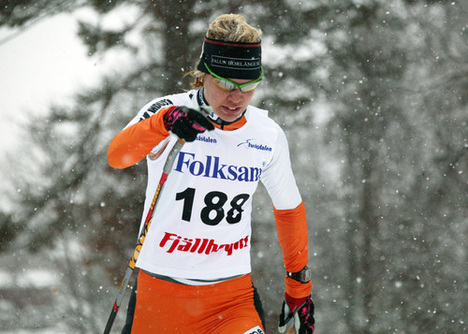 ANNIKA LÖFSTRÖM vann damklassen i Ljusdals-skidan under söndagen. Foto: KJELL-ERIK KRISTIANSEN ANNIKA LÖFSTRÖM vann damklassen i Ljusdals-skidan under söndagen. Foto: KJELL-ERIK KRISTIANSEN