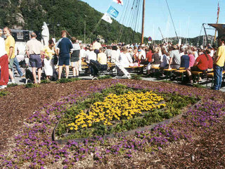 Blomster i sentrum