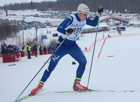 Markus Ottosson stärkte sin position i den totala touren med fjärdeplatsen på sprinten.