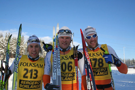 Prispallen i Bergebo Ski Mararathon 2010.
