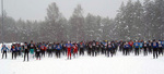 STARTEN har just gått för Rallarloppet 2010. Foto: ESKIL LAAGO