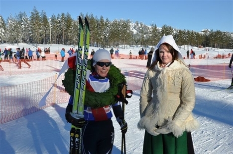 Ulrica Persson vann damklassen Orsa Ski Marathon 2010. Foto: Bror Nilsson Ulrica Persson vann damklassen Orsa Ski Marathon 2010. Foto: Bror Nilsson
