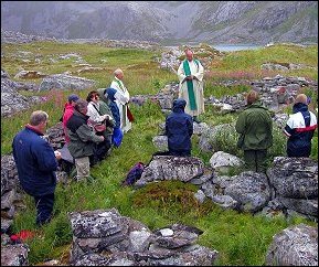 Gudstjeneste i Galten i 2002