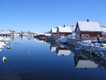 Hytter ved auglend. Foto: Sem Hadland
