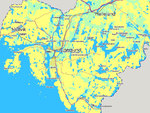 Kart over Eigersund Kart over Eigersund