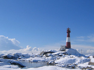 Eigerøy fyr i påskesol