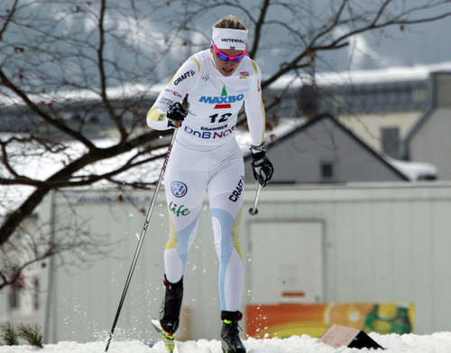 MAGDALENA PAJALA var snabbast i Bysketerrängen. Foto: MICHAEL LAMPLOT