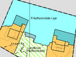 Kunngjøring - Kviafjellet ved Løvågen, kartutsnitt Kunngjøring - Kviafjellet ved Løvågen, kartutsnitt