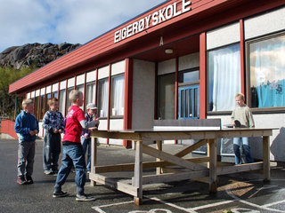 Bilde fra Eigerøy skole i Eigersund