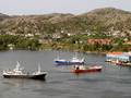 Egersund havn med båter