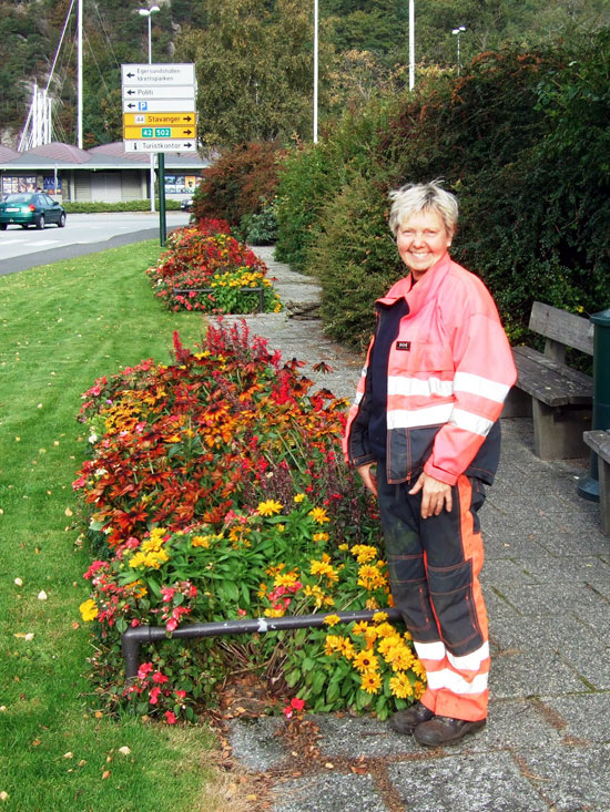 Utemiljø og vei   blomster  1
