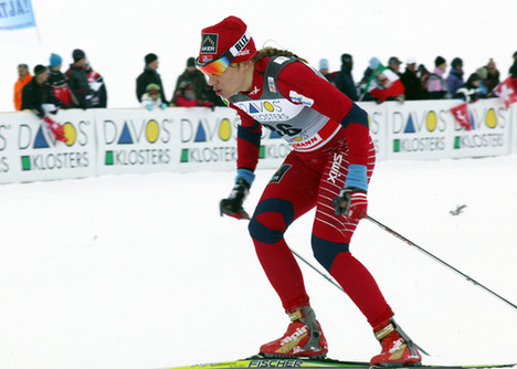 MAIKEN CASPERSEN FALLA vann sprinten i Skandinaviska cupen under lördagen. Foto: STEPHAN KAUFMANN MAIKEN CASPERSEN FALLA vann sprinten i Skandinaviska cupen under lördagen. Foto: STEPHAN KAUFMANN