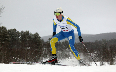 SIMON ANDERSSON, Domnarvet GoIF, vann dubbelt på hemmaplan under lördagen. Foto: MOA MOLANDER KRISTIANSEN