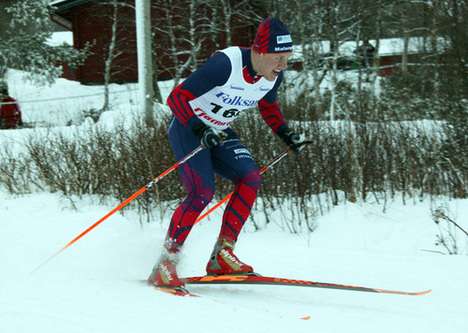 BILL IMPOLA vann Pilgrimsloppet i Åmål för sin nya klubb Malungs IF. Foto: MOA MOLANDER KRISTIANSEN BILL IMPOLA vann Pilgrimsloppet i Åmål för sin nya klubb Malungs IF. Foto: MOA MOLANDER KRISTIANSEN