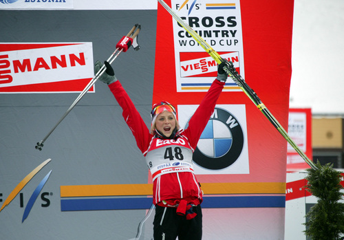 THERESE JOHAUG vann på nytt. Foto: FASTERSKIER.COM/LANGD.SE THERESE JOHAUG vann på nytt. Foto: FASTERSKIER.COM/LANGD.SE