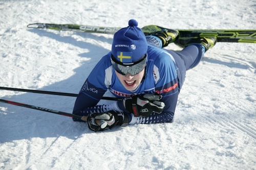 MARKUS FREDRIKSSON var snabbast i prologen i H15 på Folksam Cup.