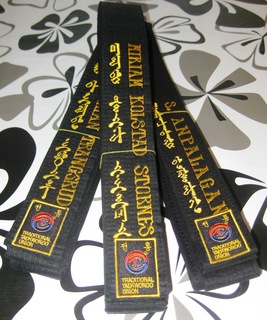 Broderte TTU belter