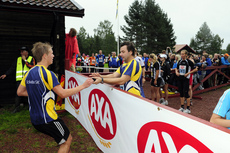 Vasastafetten löps i 10 sträckor mellan Sälen och Mora. Foto: Vasaloppet