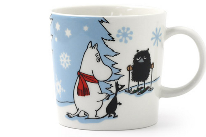 Stinky förlorade, Mumin försöker trösta Stinky förlorade, Mumin försöker trösta