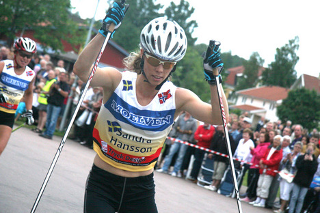 Sandra Hansson vann i stor stil före Marika Sundin. FOTO: Per Frost. Sandra Hansson vann i stor stil före Marika Sundin. Foto: Per Frost