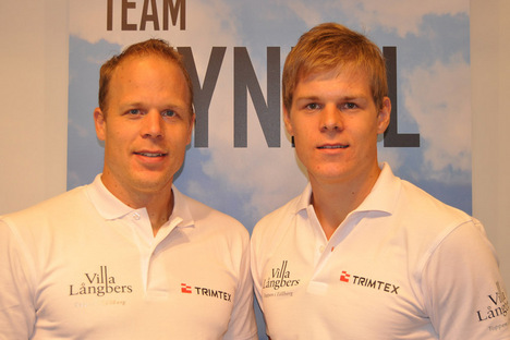 Daniel och Rickard utgör team Tynell. Foto: Team Tynell