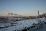Östersunds skidstadion under tävling. Foto: NordicFocus