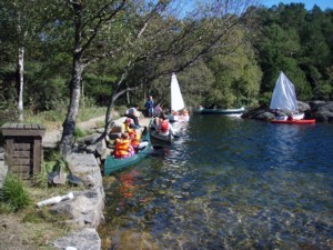 Padling og seiling i Vannbassengene. Padling og seiling i Vannbassengene.