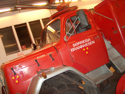 Brannvesenet, gammel brannbil