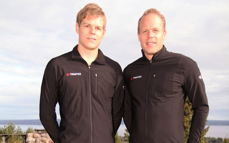 Rickard och Daniel Tynell. Foto: Johan Stegfors
