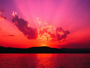 Solnedgang  