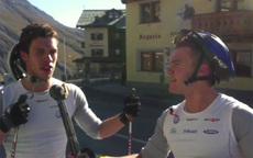 MArcus Hellner och Robin Bryntesson. Foto: Vinterkanalen