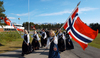Innmarsj flaggborg