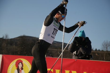 Marcus Hellner i Gellivaredräkten. Foto: Per Frost