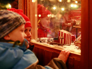 Familiekos i julebyen 2010