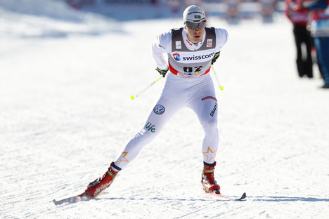 Anton Lindblad i landslagsdräkten i Davos i vintras. Nu lämnar han Östersunds SK för Sollefteå SK. FOTO: NordicFocus. Anton Lindblad i landslagsdräkten i Davos i vintras. Nu lämnar han Östersunds SK för Sollefteå SK. FOTO: NordicFocus.