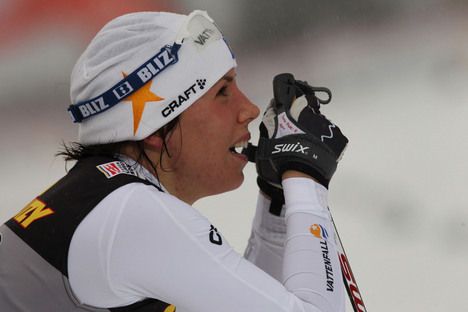 Charlotte Kalla. Foto: NordicFocus Charlotte Kalla. Foto: NordicFocus