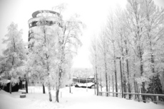Östersund i vinterskrud. Foto: Camp Södergren