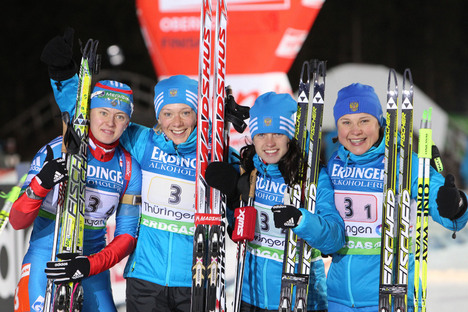Ryska laget. Foto: NordicFocus