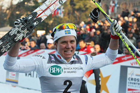 Ida Ingemarsdotter vann sprinten i Milano. Foto: NordicFocus Ida Ingemarsdotter vann sprinten i Milano. Foto: NordicFocus