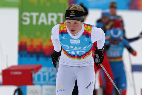 Jonna Sundling, silvermedaljör i Ungdoms-OS 2012. Foto: NordicFocus Jonna Sundling, silvermedaljör i Ungdoms-OS 2012. Foto: NordicFocus