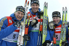 Carl-Johan Bergman, Björn Ferry och Helena Ekholm. Foto: NordicFocus
