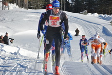 Förra årets segrare Fredrik Byström i Orsa Grönklitt Ski Marathon. Foto: Orsa SK