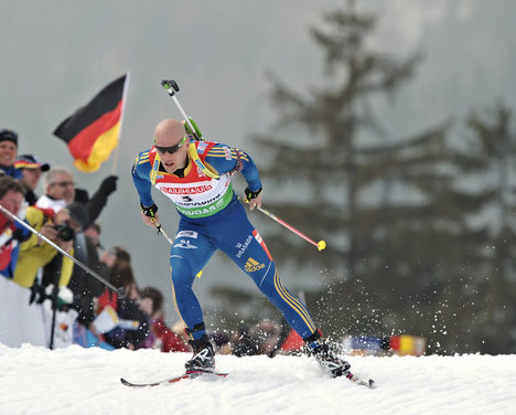 Carl-Johan Bergman i silverloppet. Foto: NordicFocus