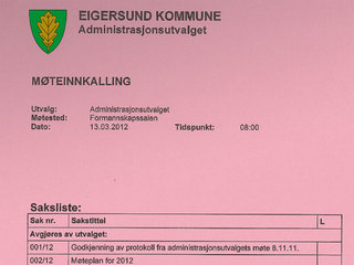 Administrasjonsutvalget Administrasjonsutvalget