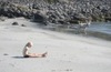 Badeliv på Korsvikstranden - Foto: Pernille Karella Augedal