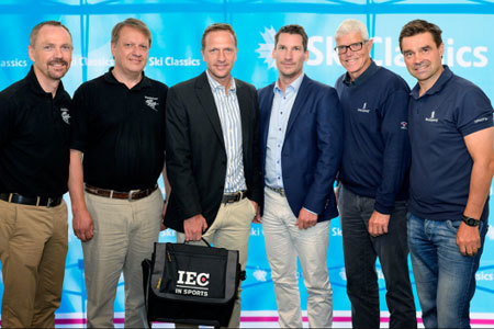 Ledningen för Ski Classics AB (Birkebeinerrennet, Vasaloppet och IEC), fr v: Hans Petter Wahl Adolfsen, Rune Bergsodden, Max Kållberg, David Nilsson, Sven von Holst och Jonas Bauer. FOTO: Ski Classics. Ledningen för Ski Classics AB (Birkebeinerrennet, Vasaloppet och IEC), fr v: Hans Petter Wahl Adolfsen, Rune Bergsodden, Max Kållberg, David Nilsson, Sven von Holst och Jonas Bauer. FOTO: Ski Classics.