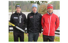 Anton Jernberg vann Höstrullen i Borås före Marcus Jönsson, till vänster och Mattias Carlzon. FOTO: Hestra IF. Anton Jernberg vann Höstrullen i Borås före Marcus Jönsson, till vänster och Mattias Carlzon. FOTO: Hestra IF.
