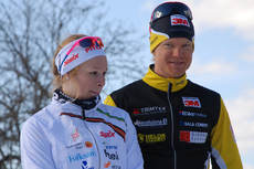 Jennie Öberg och Jens Eriksson tog hem Vårpoffen. FOTO: Hans Runeson. Jennie Öberg och Jens Eriksson tog hem Vårpoffen. FOTO: Hans Runeson.